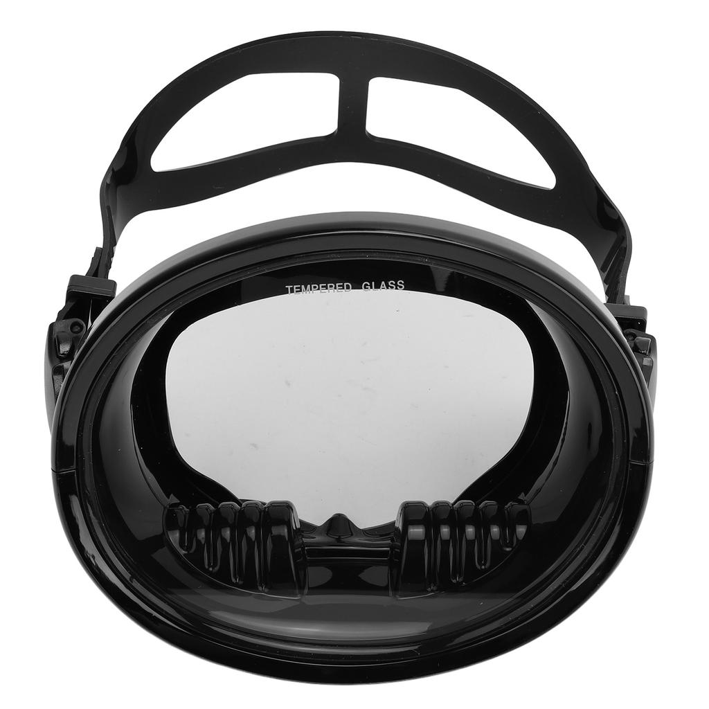 Universal Diving Goggles Tempered Glass Lens Waterproof HD 180 Degree Panoramic Field Of View Snorkeling Silicone