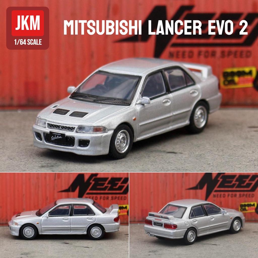 1/64 Mitsubishi Lancer Evolution EVO Familie JDM Initial D Spielzeugauto Modell JKM 1:64 Kostenlose Räder Druckguss Metalllegierung Sammlung Geschenk