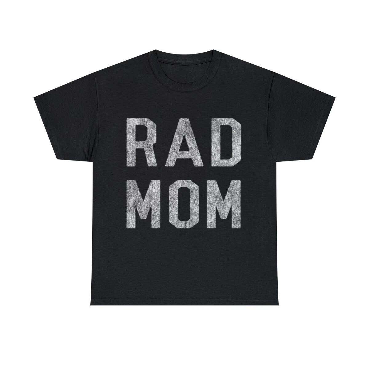 Rad Mom Graphic Tee Shirt, S-5XL 2XL