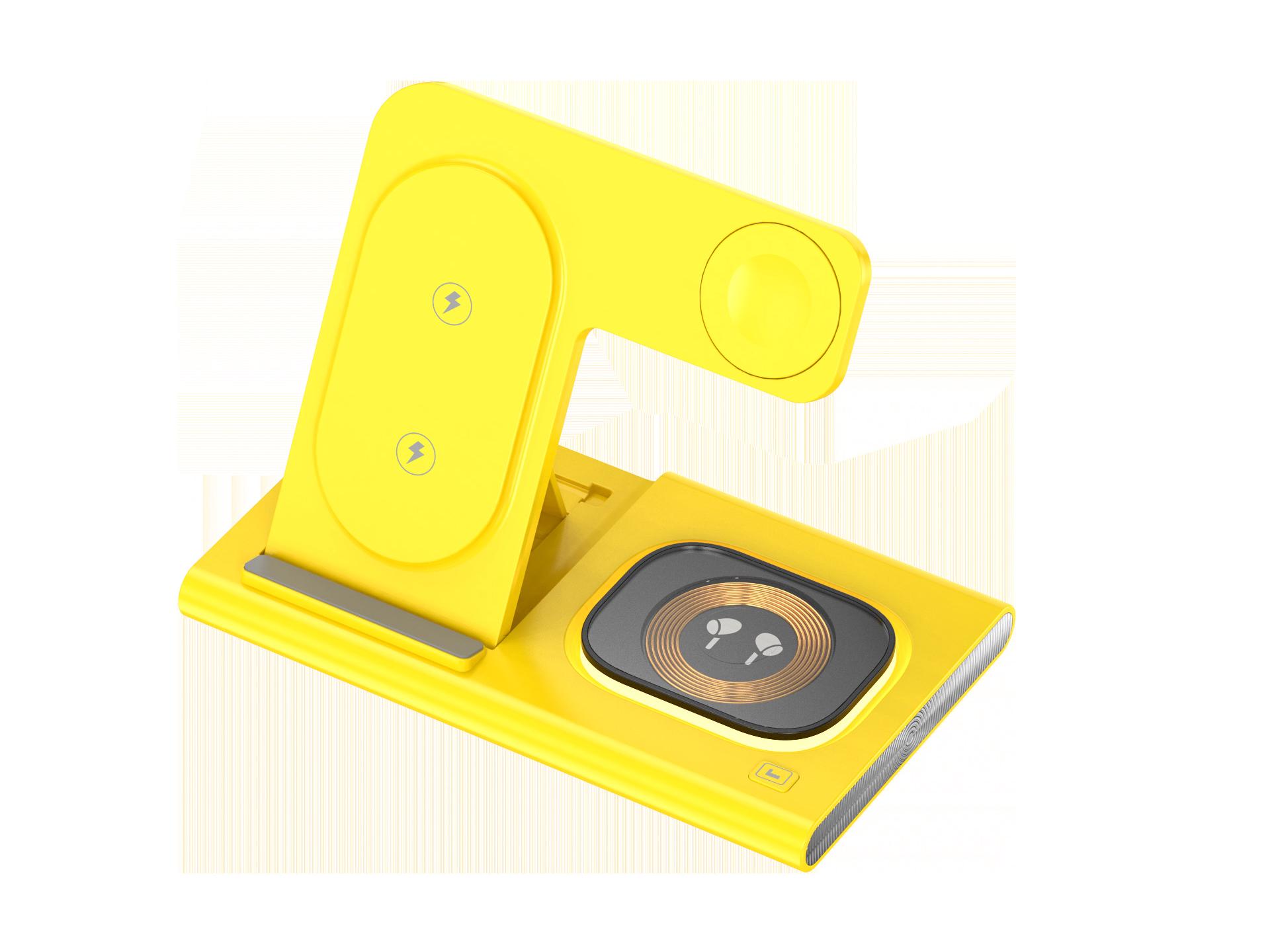 

Магнитное многофункциональное беспроводное зарядное устройство 3-в-1 и держатель для телефона