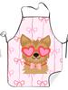 Warm Cartoon Dog Aprons Durable Fashion 2D Print Design