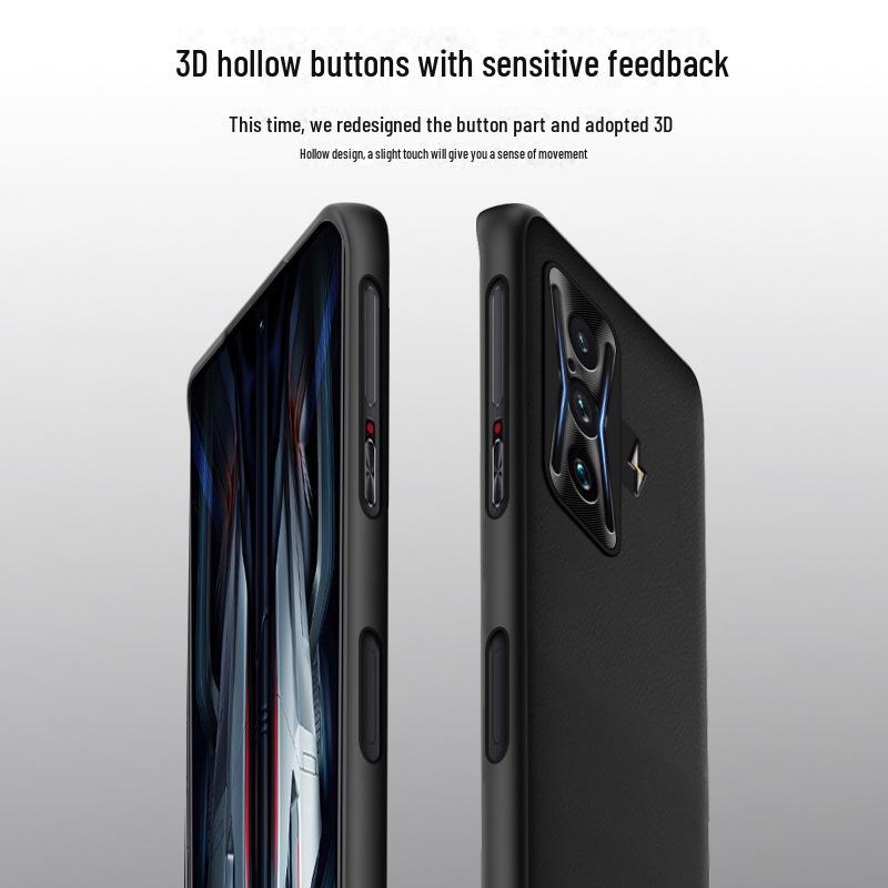 Redmi K50 Gaming Liquid Leather Protective Phone Case - Anti-Fall Cover, Single Piece Shipping