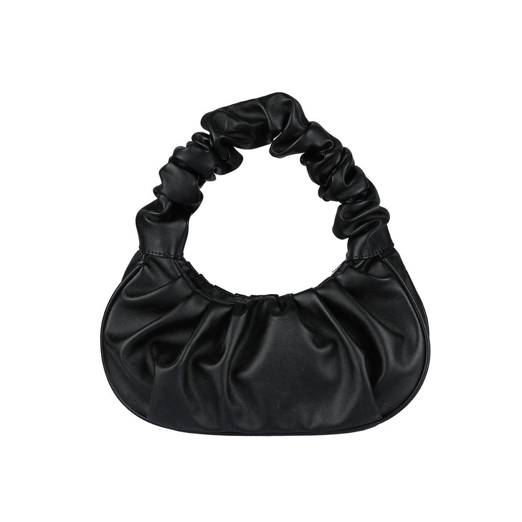 New Korean Style Shoulder Dumpling Bag, French Style Bag, Fashionable Cloud Bag, Pleated Handbag for Women