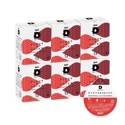 UCC Drip Pod Kapseln, Guatemala & Kolumbien, 12 Portionen x 6 Schachteln