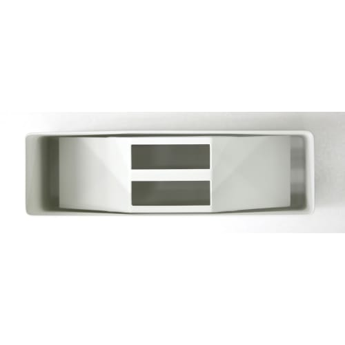 Yamazaki Industries Dust-Guard Coffee Filter Case with Lid, Coffee Paper Filter Case, Tower, White, 3817