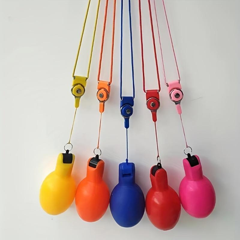 2pcs Loud Multipurpose Hand Squeeze Whistle - Ideal for Coaches, Teachers, Referees, and Survival Situations - Clear Sound