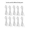 10pcs DC 3.5mm Pin Type Electrode   Wires Cable for TENS Unit Physiotherapy Machine2 In 1Pin
