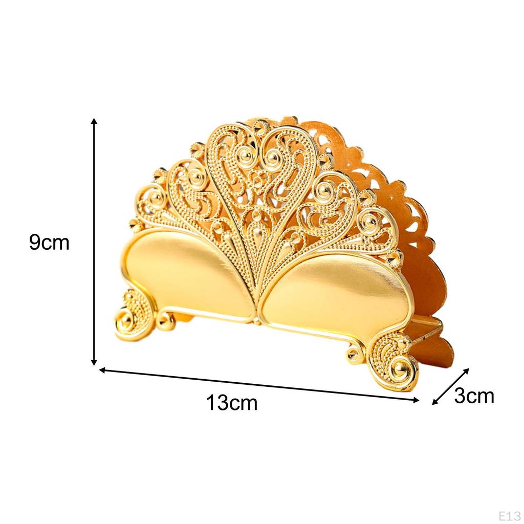 Suport pentru șervețele în stil european Organizare bucătărie Ornament de birou Distribuitor de șervețele pentru sala de mese