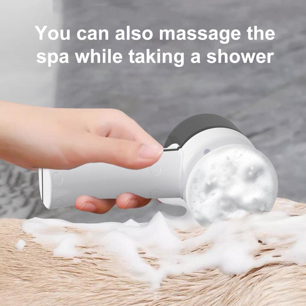Pet Brush for Dogs Pet Bathing Brush Set for Short Long Haired Dogs Automatic Bubble Maker Silicone Massage Brush for Gentle
