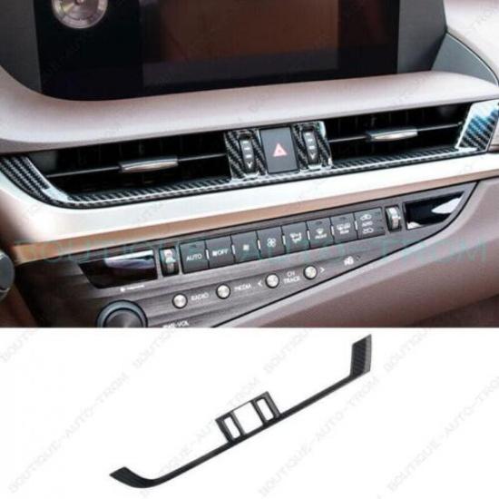 ABS Carbon Fiber Console Air Outlet Vent Trim For Lexus ES250 300h 350 -