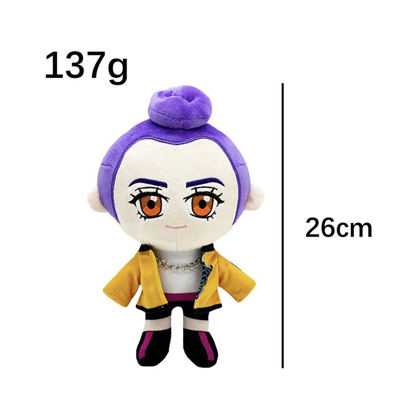 Kpop Demon Plush Tiger Movie Hunters Cosplay Props Cute Hunters Tiger Ornament Keychain Kawaii Animals Hanging Decoration Childs