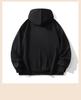 Men's Plus Size Red Hoodie 2026 New Year Sport Casual Long Sleeve Top