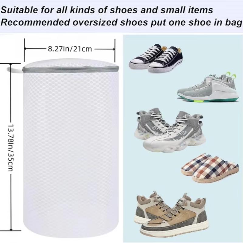 exquisite mesh laundry bags - versatile shoe and clothing washing bags - prevent tangles - a time-saving solution
