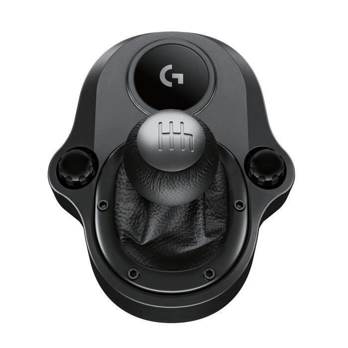 Levier de vitesse - logitech g - driving force shifter - pour volant g29 et g920 - compatible pc, ps5 et xbox série x/s