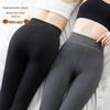 LANGSHA Women's 340g Thermal Plush Lined Leggings