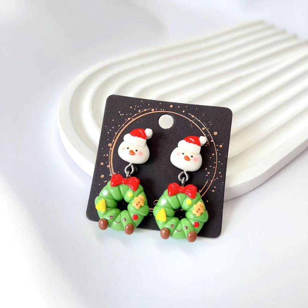Sweet Fresh Halloween-Christmas Ear Cuff Studs: Stylish, Unique Personality Earrings