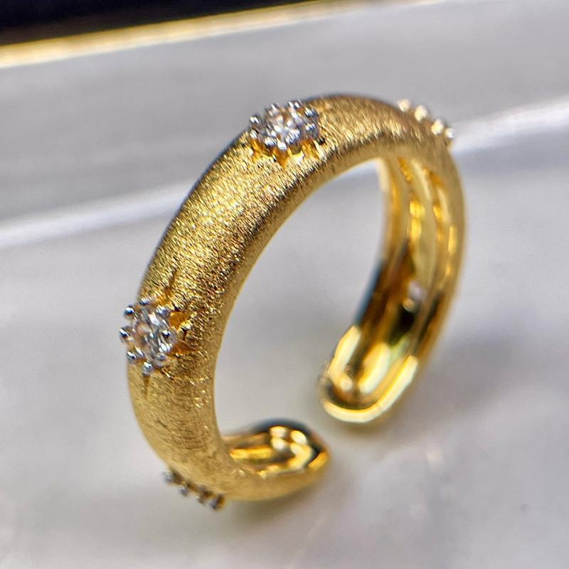 Einzigartiger schmaler Sternburst-Ring für Damen Modisches Kupfer Verstellbares Design für jeden Anlass