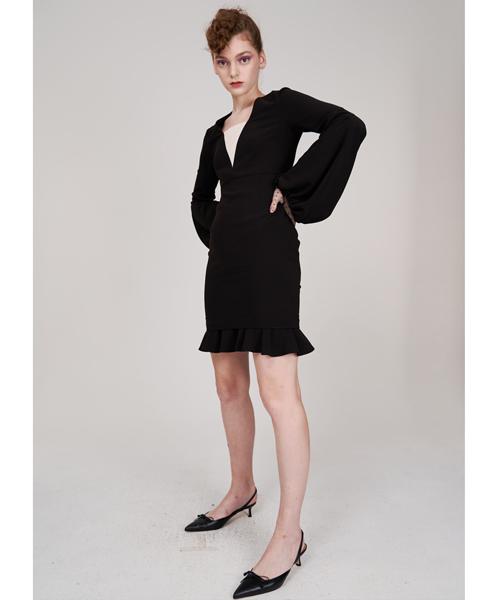Greedius Ruffle Dress