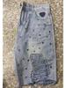 Pantaloni da Donna di Media Lunghezza Moda Europea e Americana Fai da Te