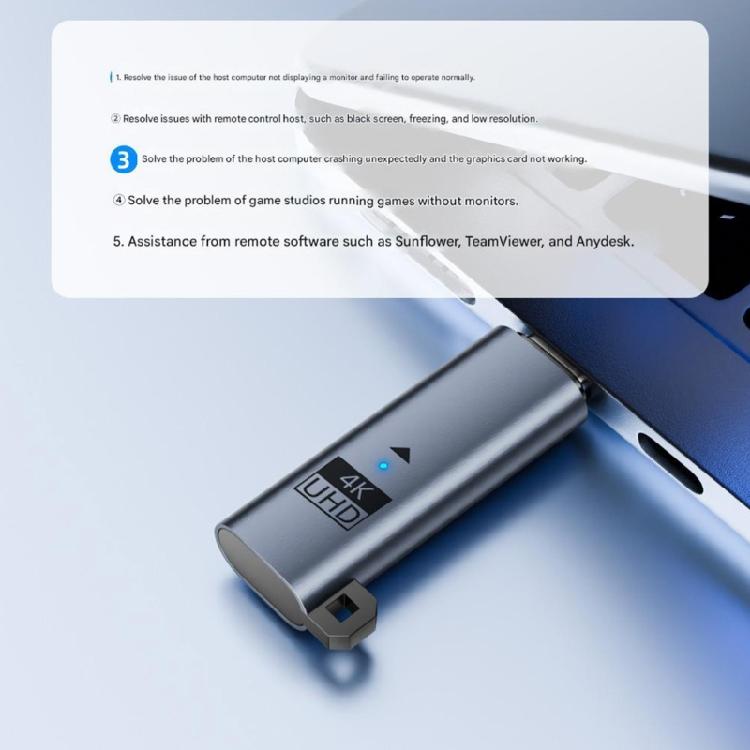 Fast Speed USB C Adapters Blocks PC Sleep Mode Delivers Clear 4K Resolution Video