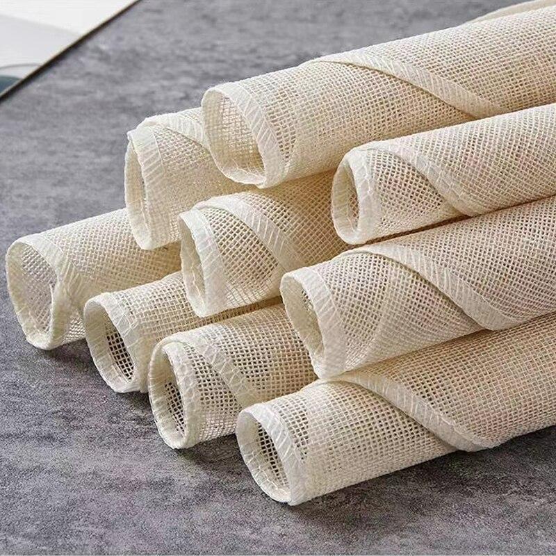 5Pcs 28CM Pure Cotton Steamer Cloth Household Drawer Cloth Steamed Rice And Bun Mat Round Cotton Gauze Kitchen Steamer