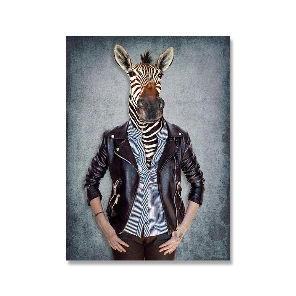 

Картини на полотні Мистецтво тварин Голова Лев Собака Плакати Друк Настінні картини Сучасний сімейний декор для вітальні Настінне зображення Розкішний декор 21x30cm No Framed