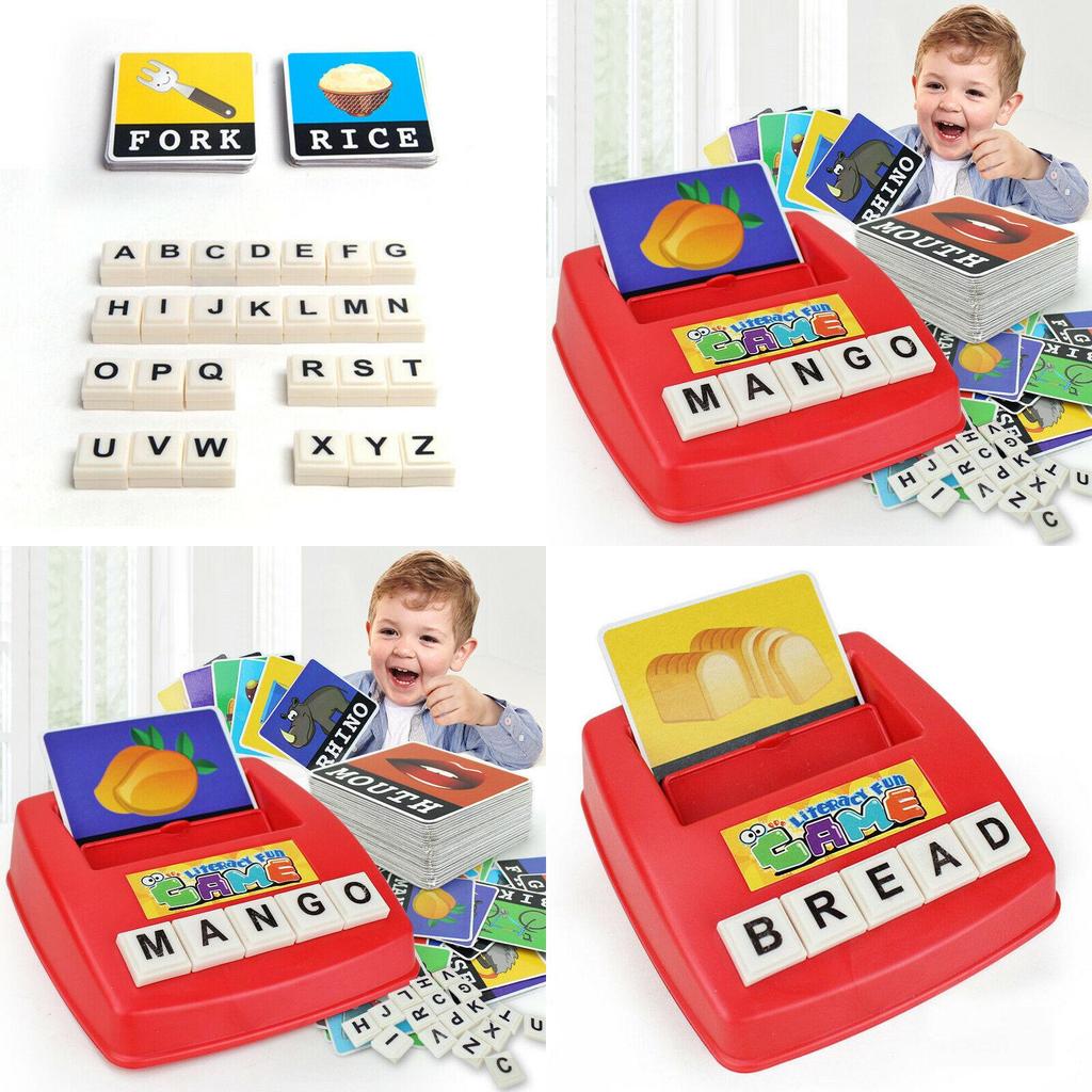 Engaging Educational English Spelling Alphabet Letter Game For Kids Learning Fun