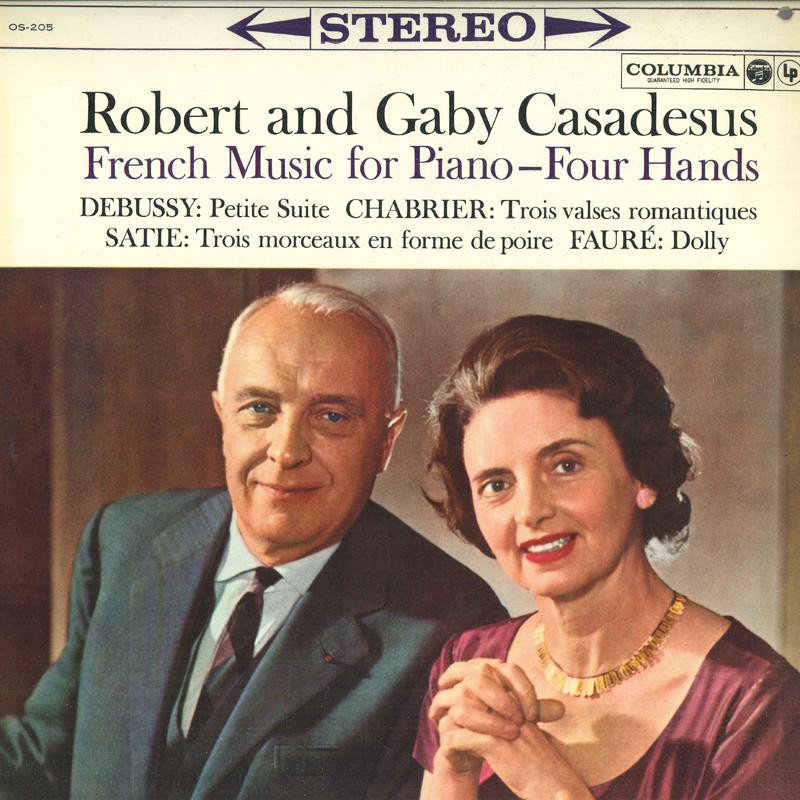 

LP Record - French Music for Four Hands OS205 COLUMBIA Japan Classical Used