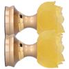 2 Set LED Buddhist Light Yellow Buddha Lamp Adjustable Buddhist Flower Light Buddhism SupplyAU Plug
