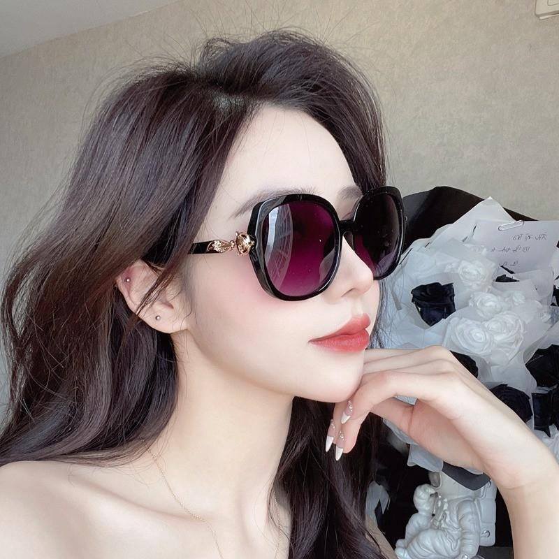 Fashion Fox Head Sunglasses Women'S Sunglasses Ins Large Frame Glasses Classic Driving Street Shot