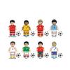(8PCS World Cup Football Soccer Players - 2) 16PCS Football Soccer Players Figures Building Blocks Kids Toys