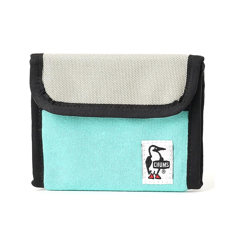

[Chums] mens wallet Trifold Wallet Sweat Nylon Mint/Lt.Gray