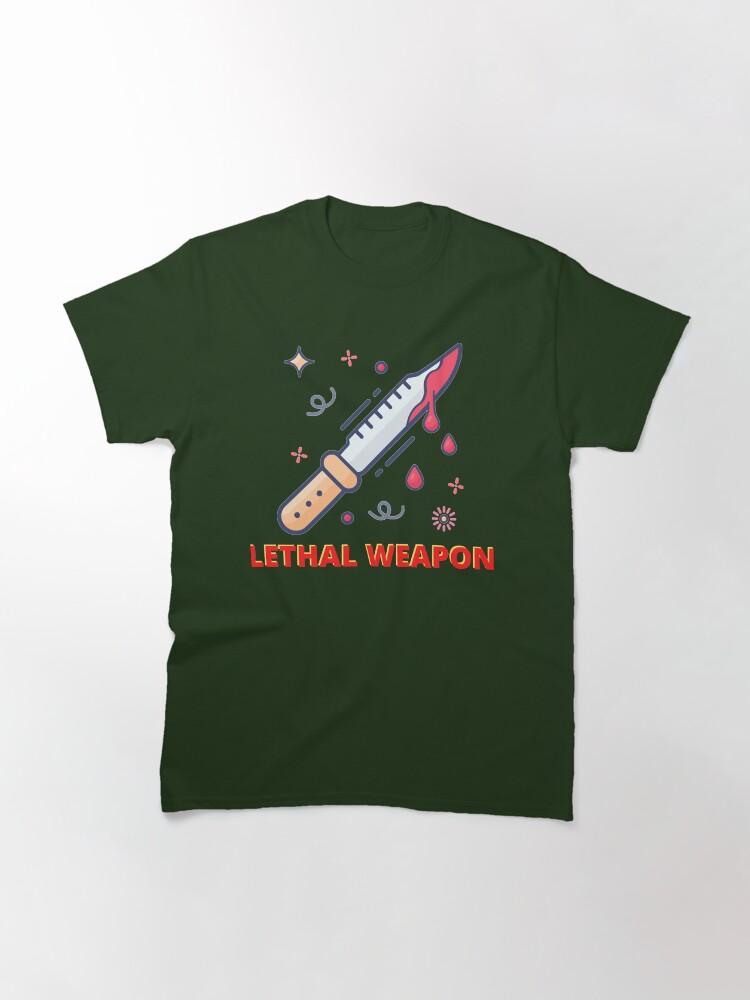 Lethal Weapon Action Movie American Police Motivational The Lethal Weapon Gifts For Music Fan Classic T-Shirt