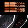 Glow In Dark Car Window Switch Stickers Fluorescent Function Button Decals for Power Window Control Night Driving Upgrade