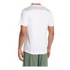 adidas T Shirts Men's White Crew Neck Moderate Straight Fit EK2855