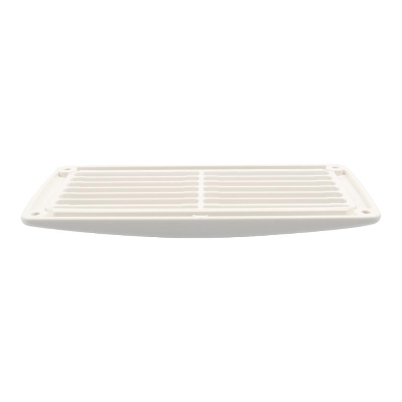 Wohnmobil Außenlüftungsgitter 20,5 x 10,5 cm ABS Lamellenlüftungsgitter mit Schrauben für Camper, Wohnwagen und Marineboote