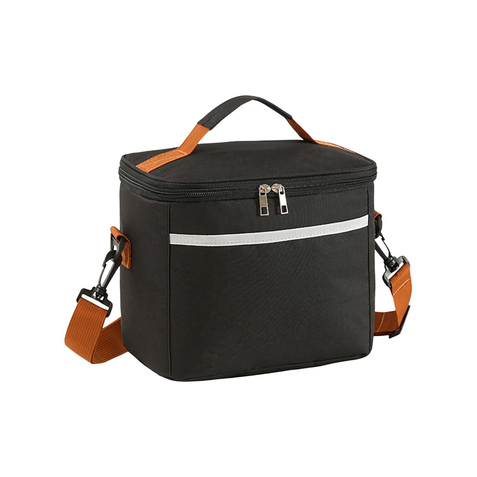 

Сумка для ланча Crossbody большой емкости с утеплителем для риса, водонепроницаемая изоляционная сумка для пикника на открытом воздухе One Size