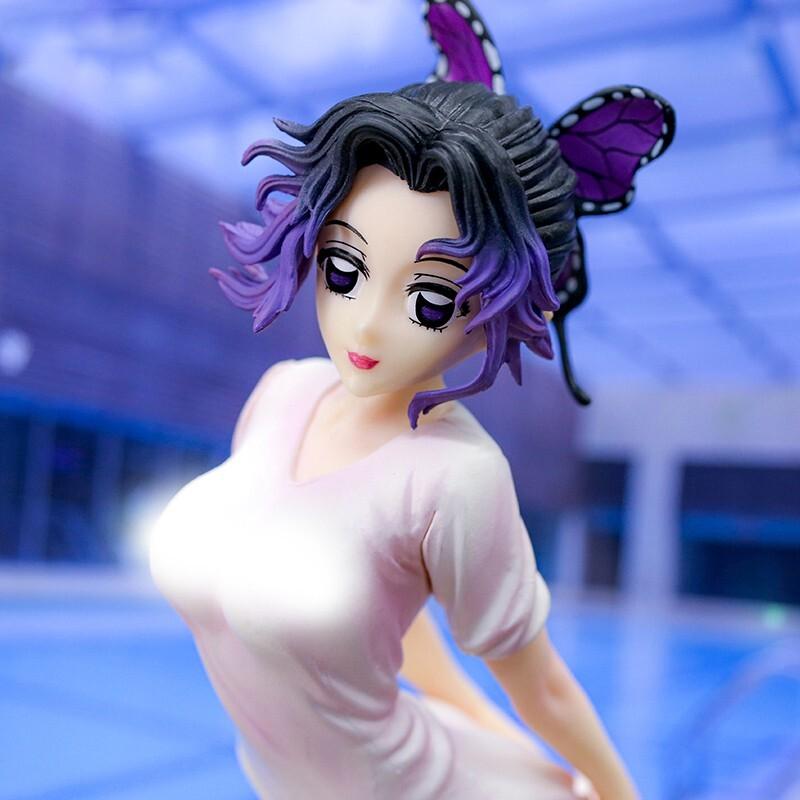 Figurine PVC Demon Slayer – Kochou Shinobu En Maillot De Bain – Kimetsu No Yaiba – Neuve