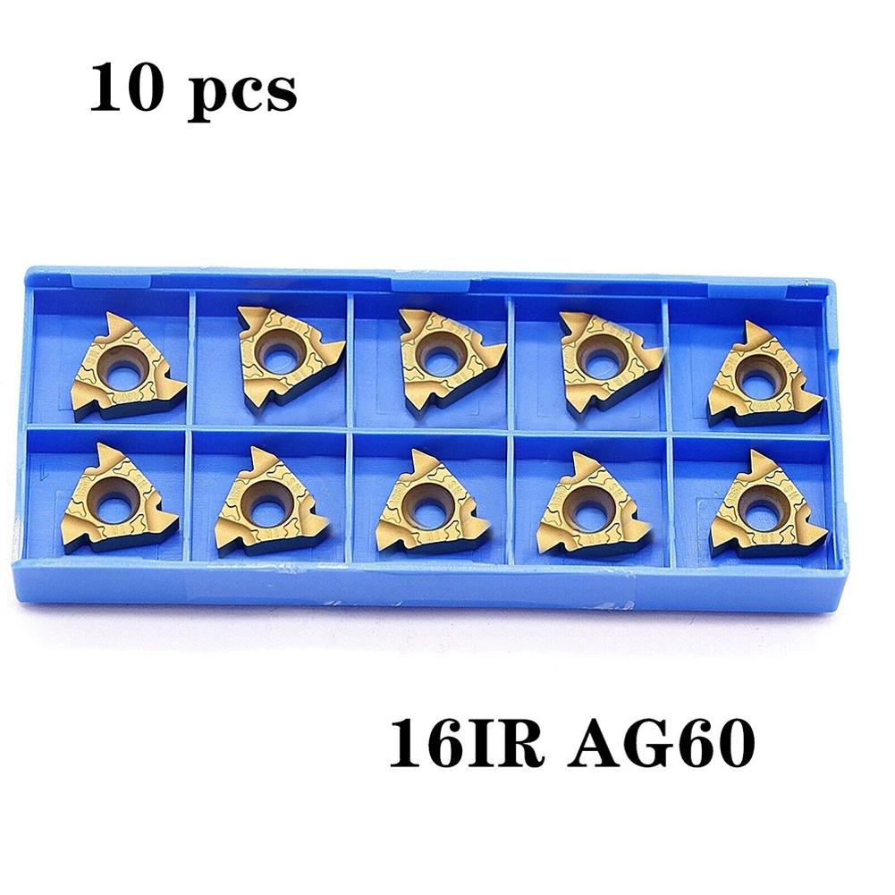 Versatile SEL1616H16 Lathe Threading Turning Tool Holder + 16IR AG60 Carbide Inserts for Various Machining Tasks