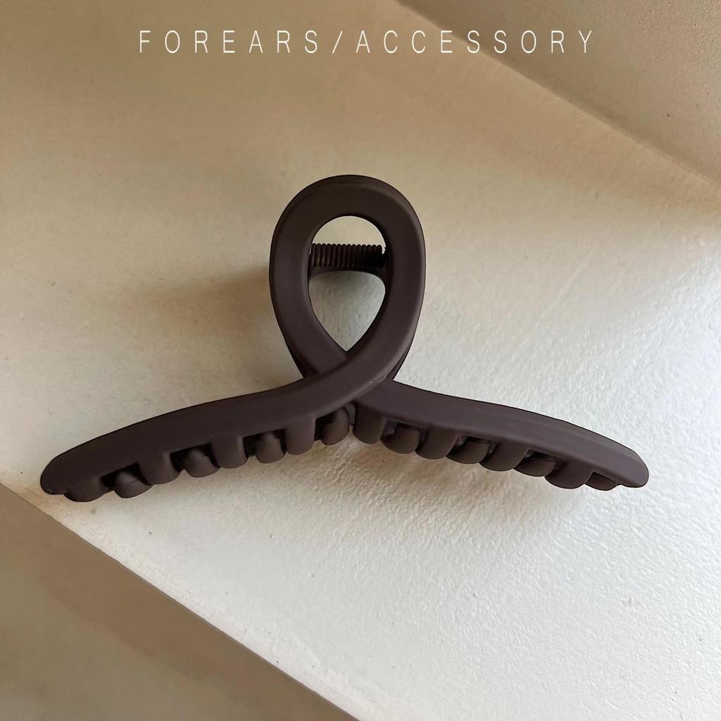 High-End Large Metal Claw Hair Clip for Women - Elegant Updo Accessory