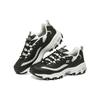 (WMNS) Skechers D'Lites 1.0 'Black White' Women's 149925-BKW