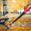 20V Cordless Electric Leaf Blower 2-Speed Control 60MPH 130MPH Portable Handheld Power Leaf Blower