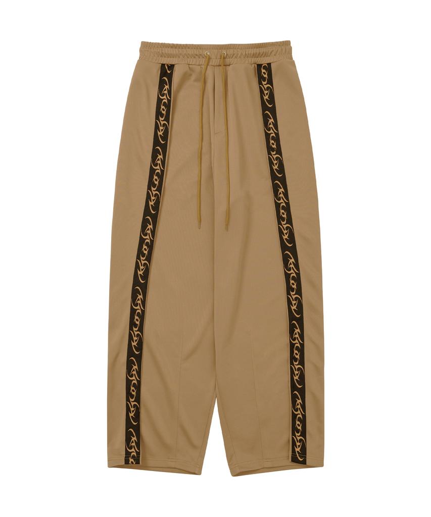 AJOBYAJO One Tuck Track Pants [Mocha]
