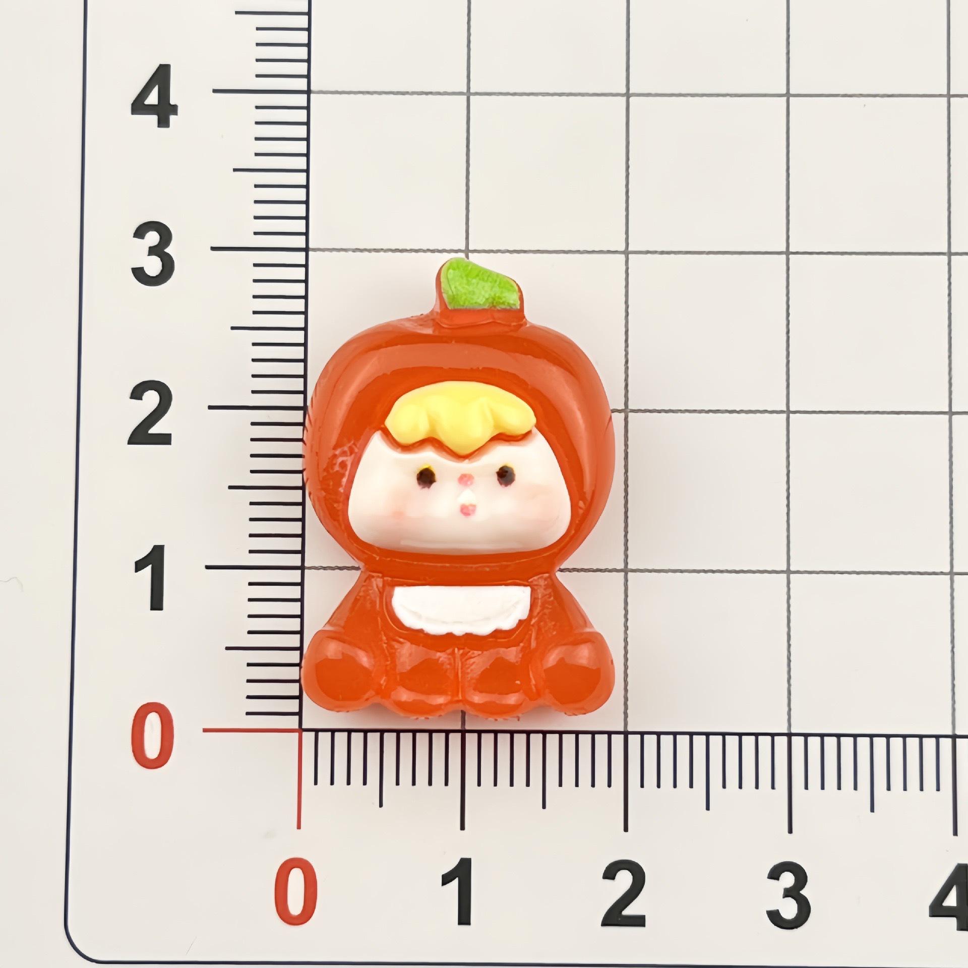 Creative Resin Fruit Baby Ornaments: Handmade DIY Keychain Kit