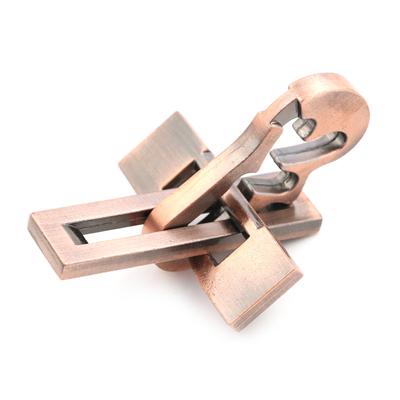 Puzzle classique en métal IQ Mind Brain Teaser Jouet éducatif pour enfants et adultes Cadeau