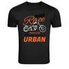Vintage Road Race Chopper Motorcycle Urban Rider T-Shirt