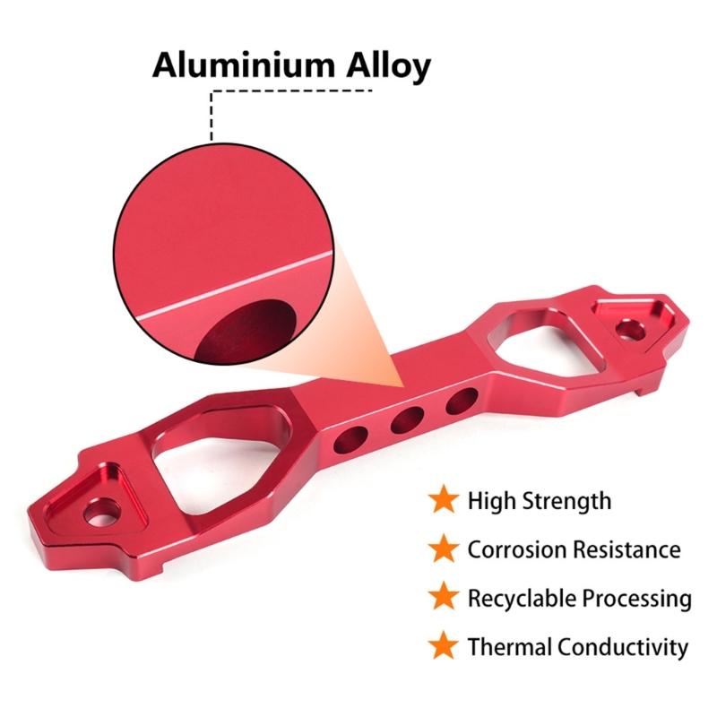 Battery Hold Down Bracket Holder Battery Hold Down Car Battery Fixing Bracket Universal Battery Crossbar with 25cm Bolt