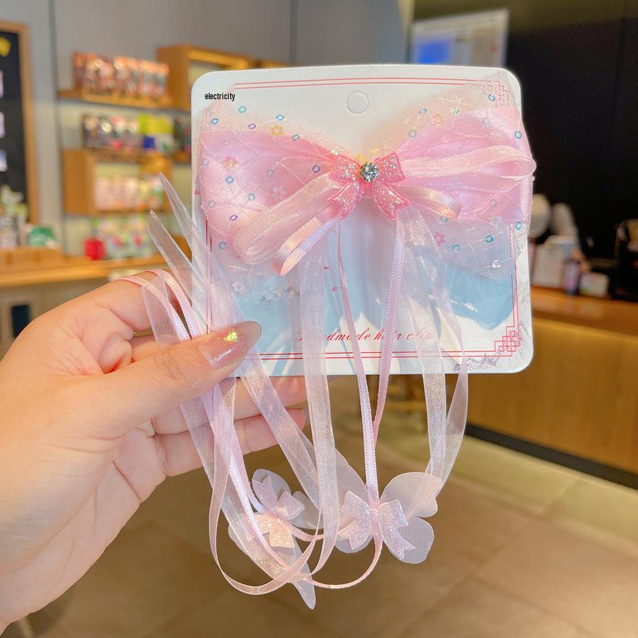 Chinese Style Hanfu Hairpin Set for Girls - Includes Hair Clips, Swaying Tassels, and Butterfly Accessories