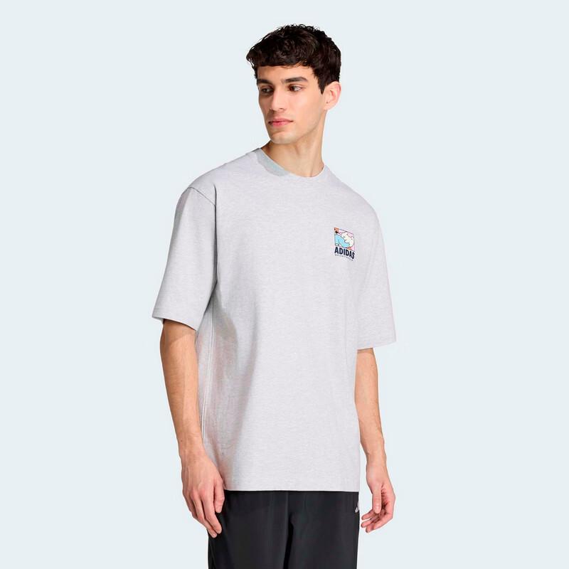 adidas Men's Cartoon Print Short Sleeve T-Shirt