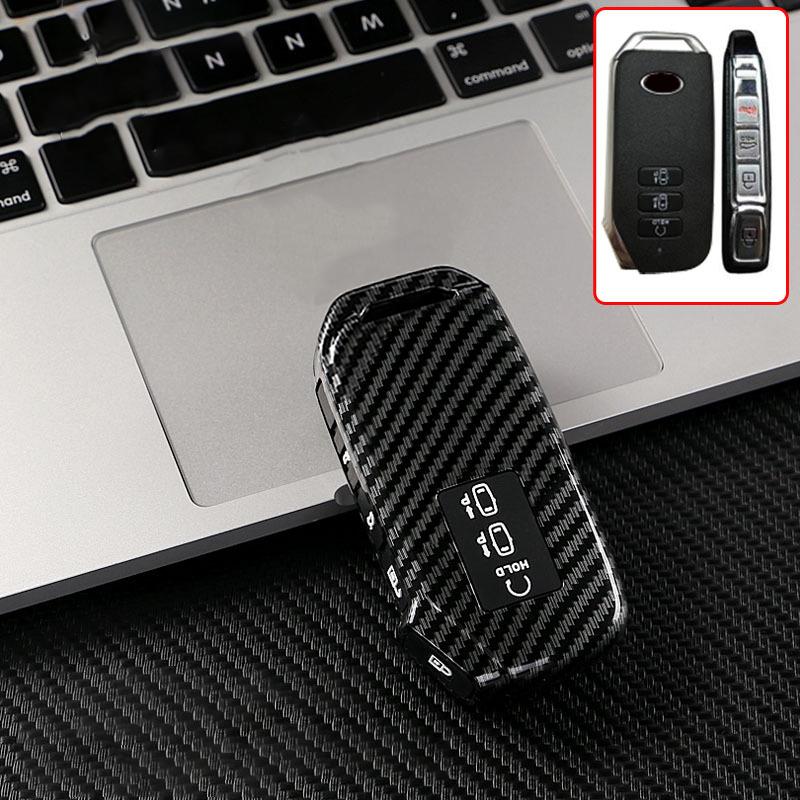 Remote Key Smart 5 Button ABS Car Key Case Cover for Kia Telluride Telluride SX 2021 Sportage R 2022 K5 GT Line 2021 Seltos 2020